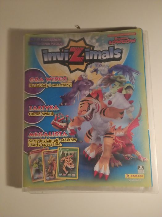 Segregator + 89 Kart Invizimals Starcie Łowców, Stan dobry