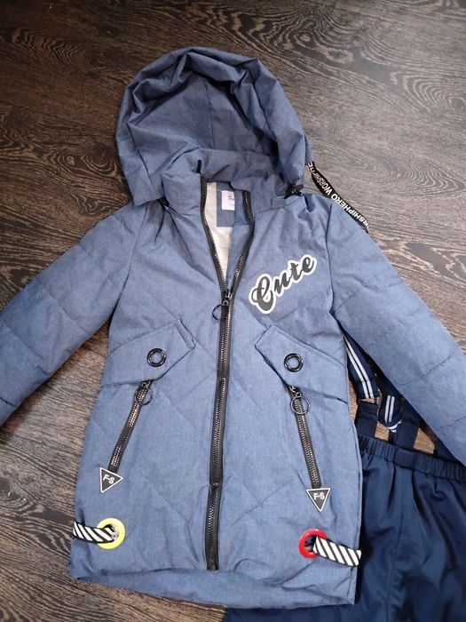 Зимовий термо комбінезон для дівчинки