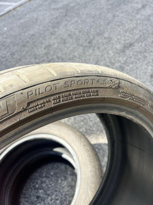 245/35/20 Michelin 2 pneus