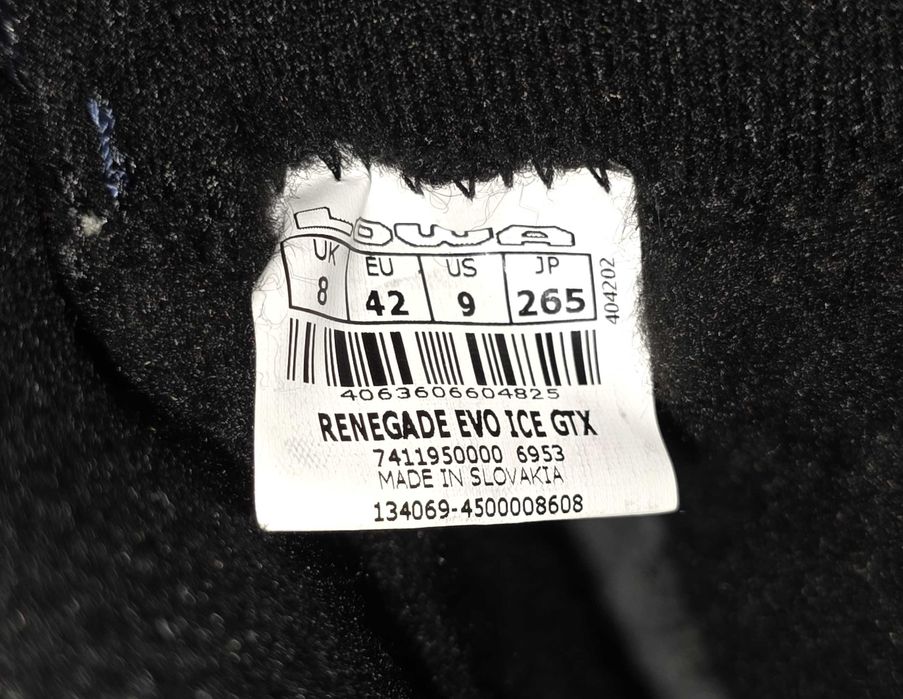 Ботинки берци зимние Renegade EVO ICE GORE-TEX Winter. Р 42