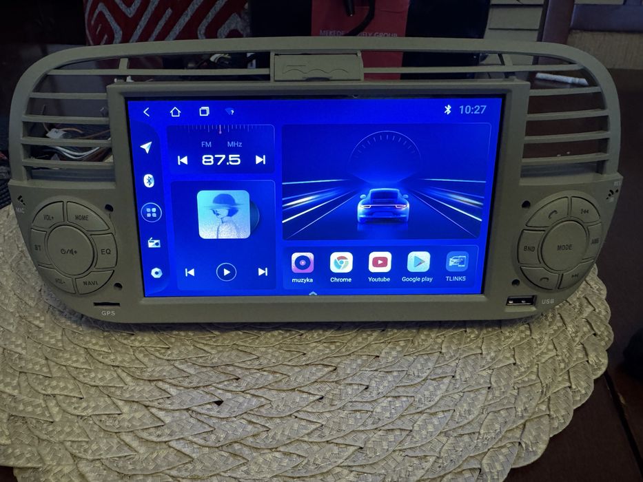 Fiat 500 Abarth rok 07-15  android radio carplay