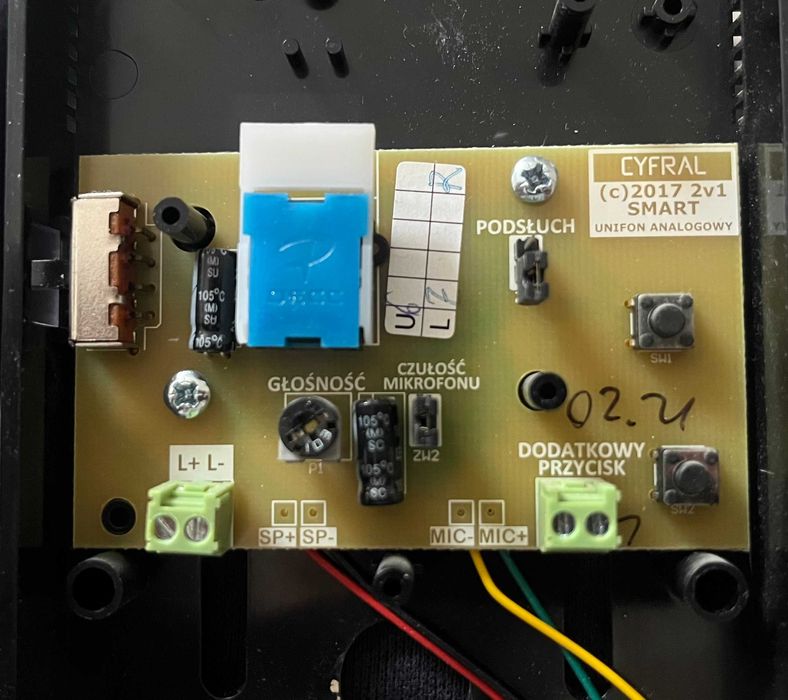Domofon analogowy Unifon CYFRAL smart