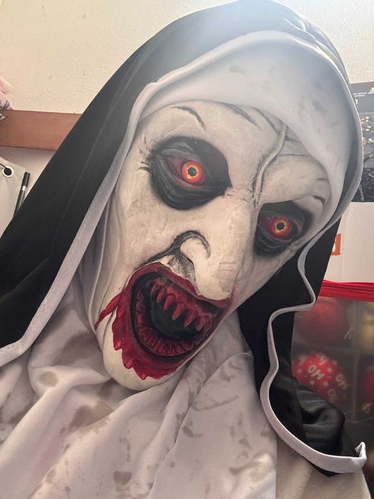 Máscara de Freira Demónica com Sangue / Valak