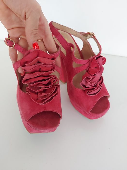 Buty sandały skórzane Office London w rozmiarze 36
