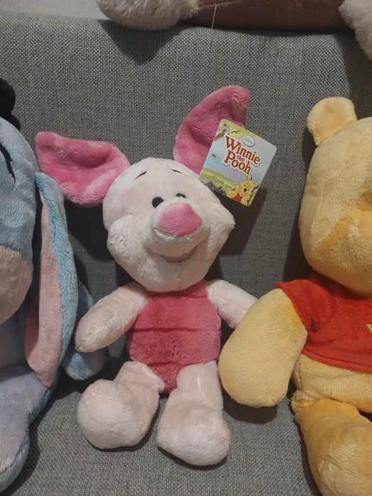 Pluszaki, maskotki Disneya - Kubuś Puchatek i przyjaciele 4 szt.