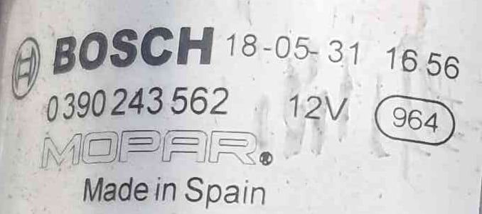 Motor Limpa Vidros Frente 0390243562 - FIAT 500X