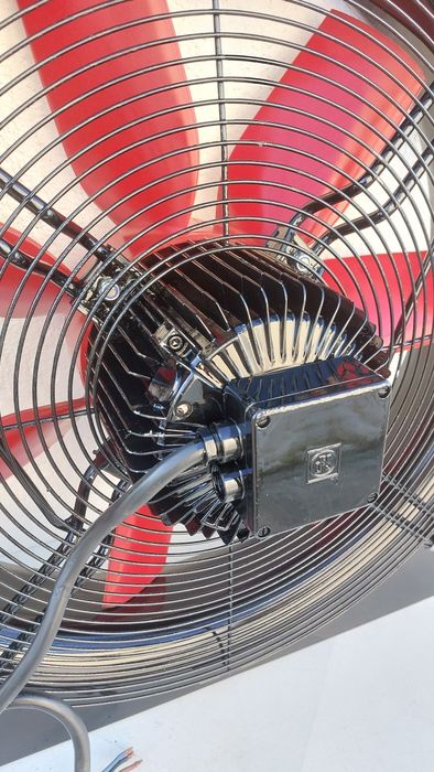 Ventilador extrator 12950 m3h Ar fumos tintas de estufas de pintura