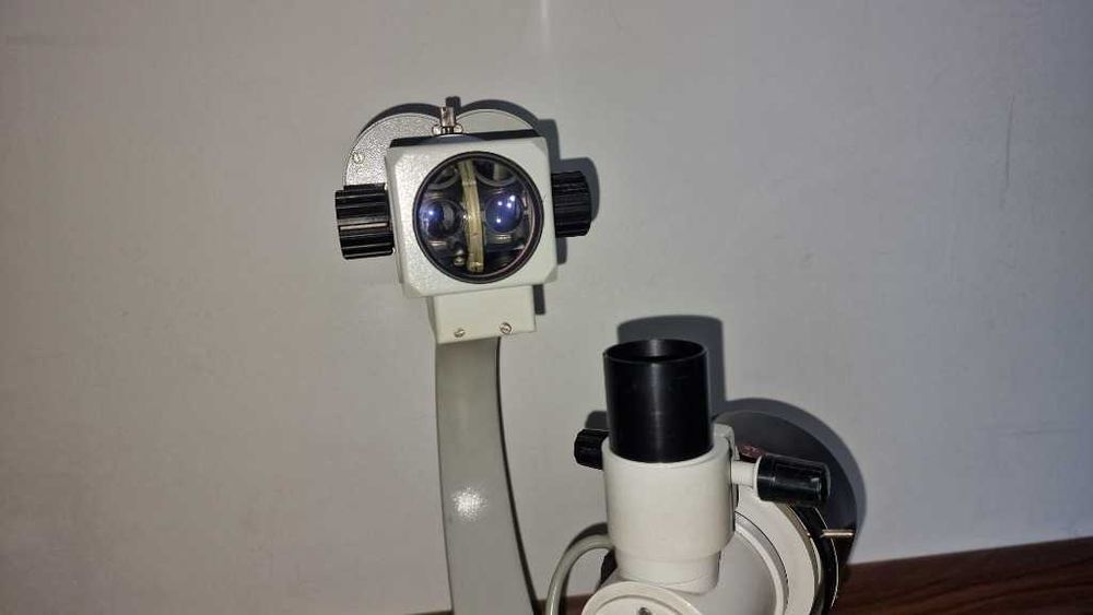 Zestaw okulistyczny Zeiss Jena = oftalmoskop + lampa szczelinowa