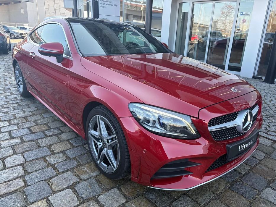 Mercedes-Benz Klasa C Panorama, Burmester, Kamera 360, 4Matic, Multibeam LED