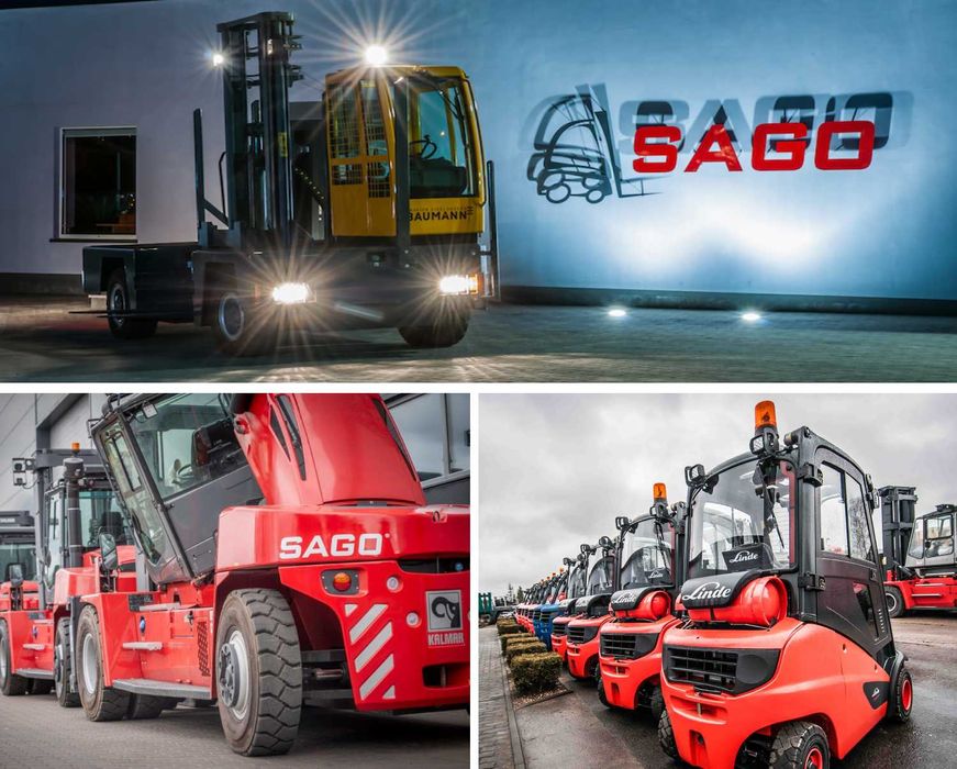 WYNAJEM Wózki Widłowe - Wózki dużego udźwigu / Boczne / Podnośniki