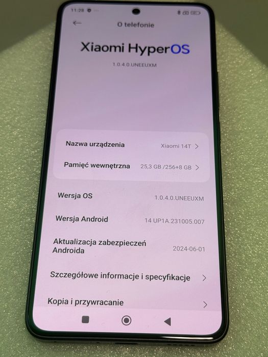 Xiaomi 14T 12/256GB Czarny | Nieużywany | 100% baterii | Etui + Kabel