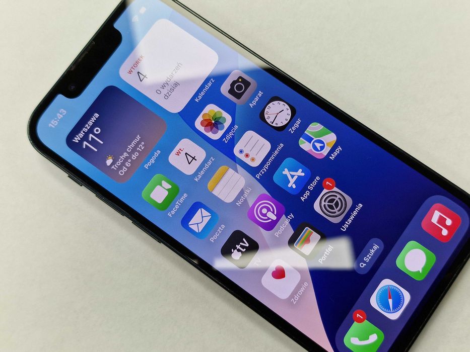 Iphone 13 Mini 128GB/ Midnight/ BAT 79%/ Grade C + ładowarka