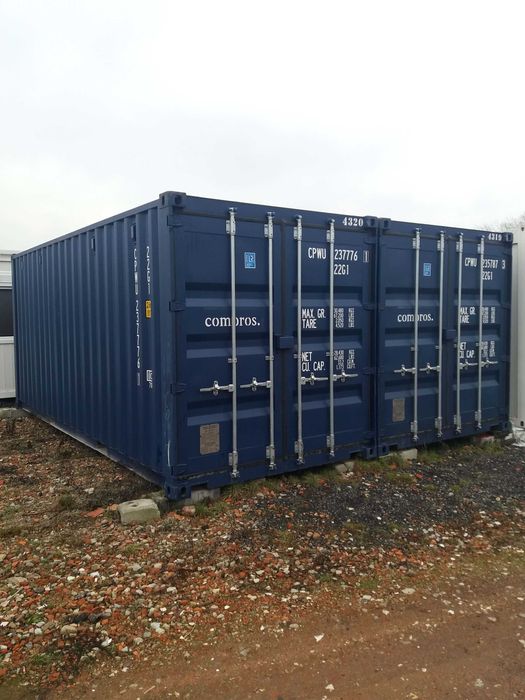 Wynajem kontener magazynowy morski 6m 20-stopowy Poznań