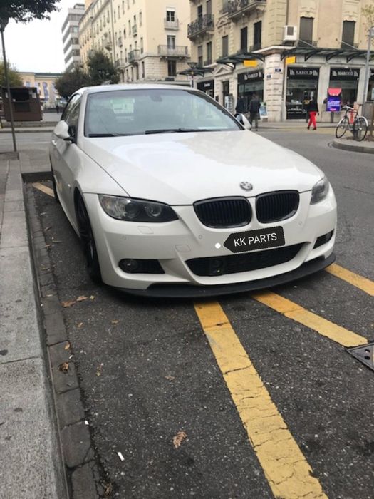LIP SPOILER FRONTAL PALA ABA LÂMINA AVENTAL BMW SÉRIE 3 E90 E91 E92 E93 M PERFORMANCE M3 GTS CS MATERIAL NOVO