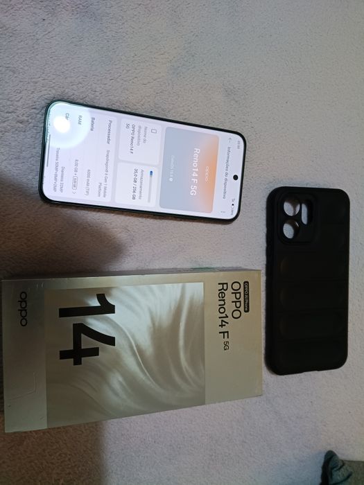 Oppo reno 14F256G fatura e garantia