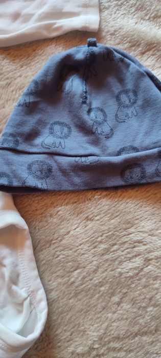 Komplet niemowlęcy H&M r.56