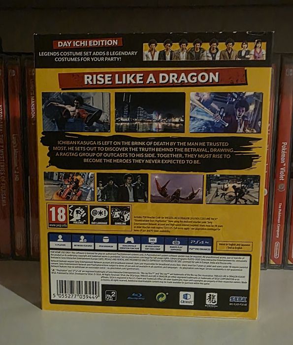Yakuza Like A Dragon Day Ichi Steelbook Edition