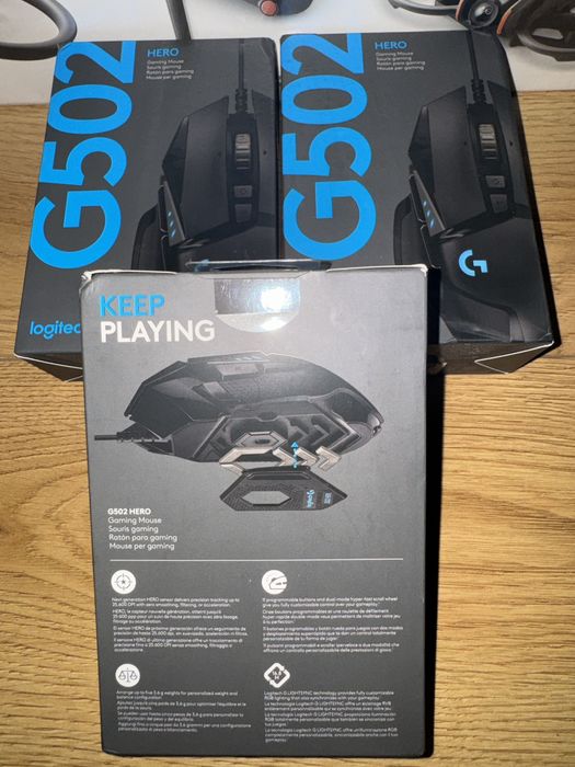 Ігрова мишка Logitech g502 hero нові запаковані