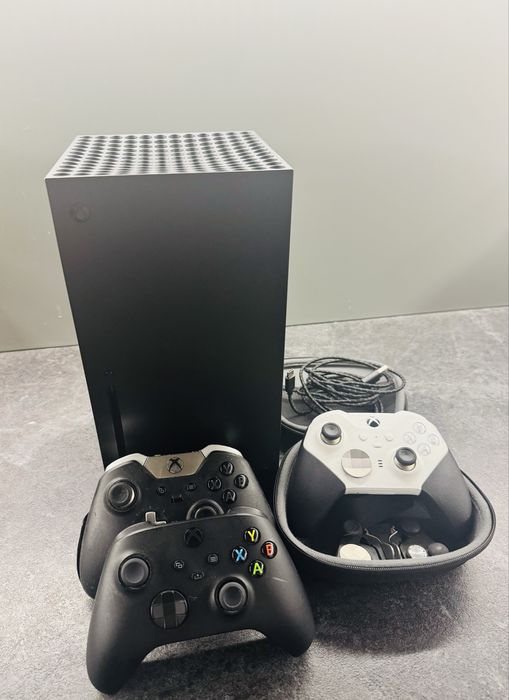 XBOX Series X 1TB+ pad elite series 2 bialy