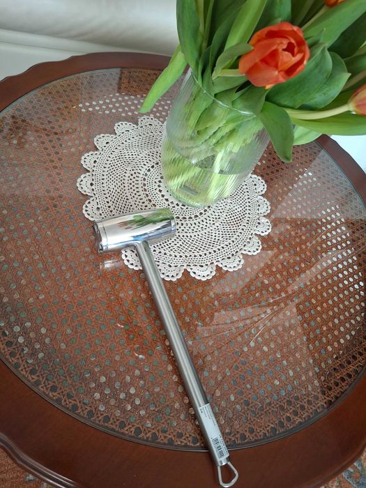 Komplet WMF tłuczek do mięsa i praska do czosnku