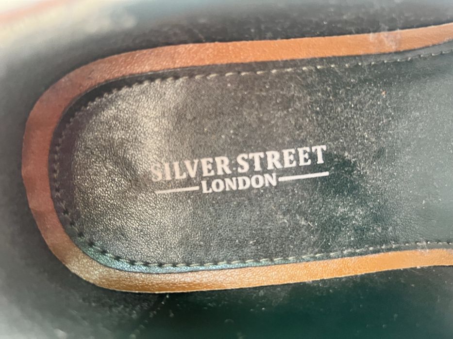 Классические мужские кожаные туфли монки (Англия).