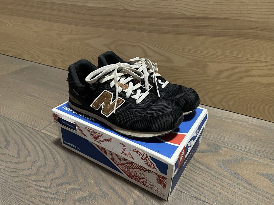 кросівки new balance 574 чорні (37р)