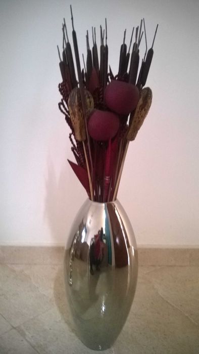 Conjunto de flores secas bordeaux, marca IKEA