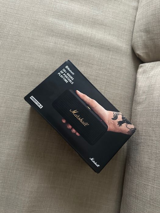 Coluna Bluetooth Marshall Emberton II – Nova e Selada
