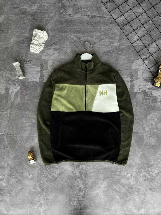 Фліска Helly Hansen Khaki світшот фліс полар i57/4M3