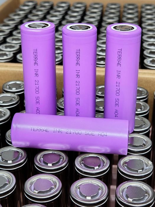 TerraE 50E НОВІ з розбірки 5000mAh, аккум 21700/Роб напруга 2,9–4,35В