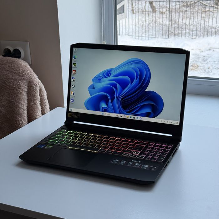 Ноутбук ACER RTX 3070 8gb 100W як новий