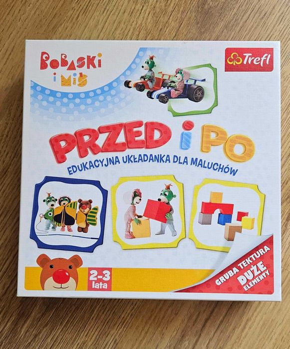 Układanka edukacyjna Przed i po - Tref