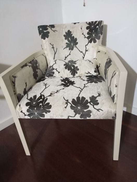 Cadeirão estampado