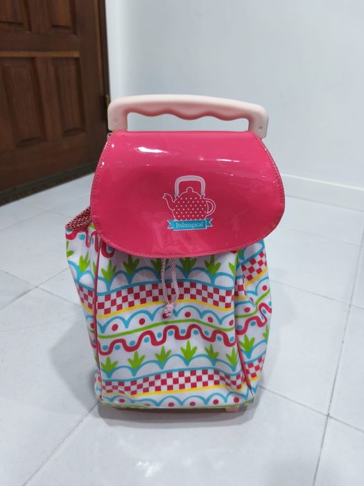Mochila de brincar rodinhas imaginarium