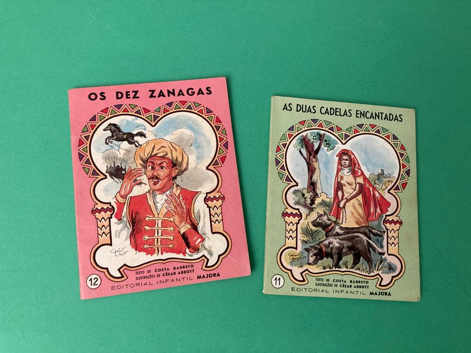 Livros Infantis da Colecção Contos das Mil e Uma Noites Majora Antigos