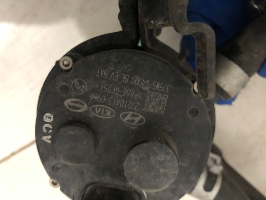 Помпа водяна Kia Niro EV насос водяний Hyundai Kona 375w5q4000