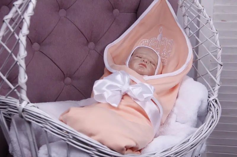 Літній плед-конверт, подвійний хлопковийтрикотаж