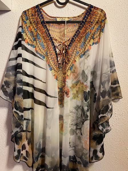 Narzutka na kostium kąpielowy