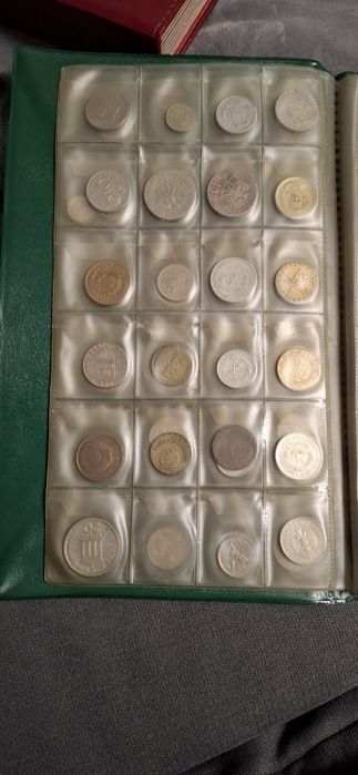 Monety stare z różnych stron świata i polski