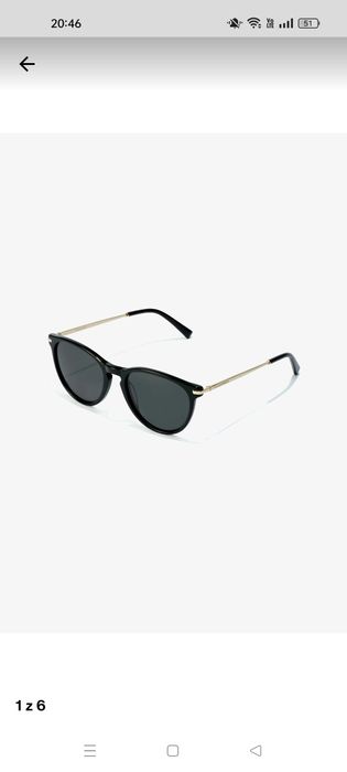 Okulary przeciwsłoneczne Hawkers unisex czarne