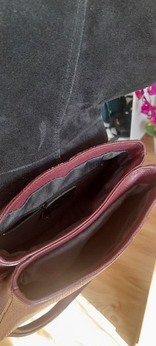 Torebka listonoszka skóra naturalna