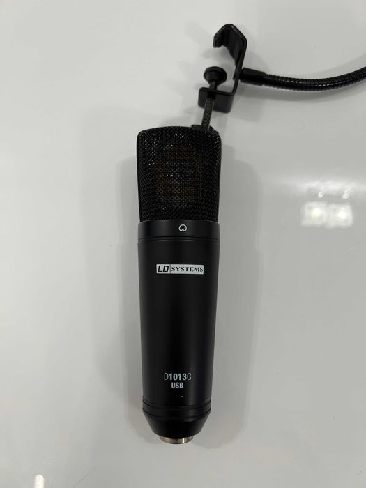 Mikrofon LD System D1013C (pojemnościowy), cały zestaw!