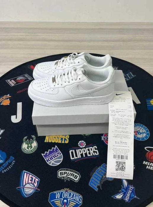 Nike Air Force 1 One All White 41