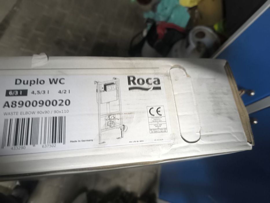 Stelaż podtynkowy do WC Roca Duplo Nowy