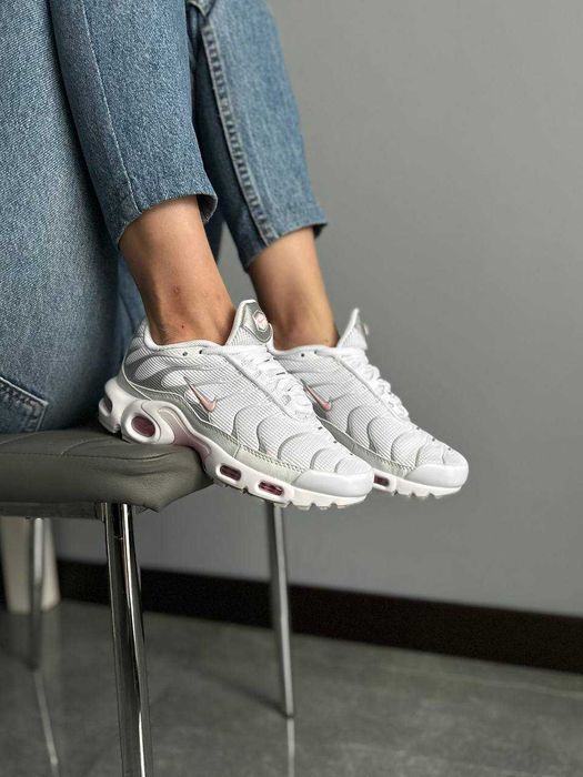 Кросівки Nike Air Max TN Plus White/Gre/Pink premium