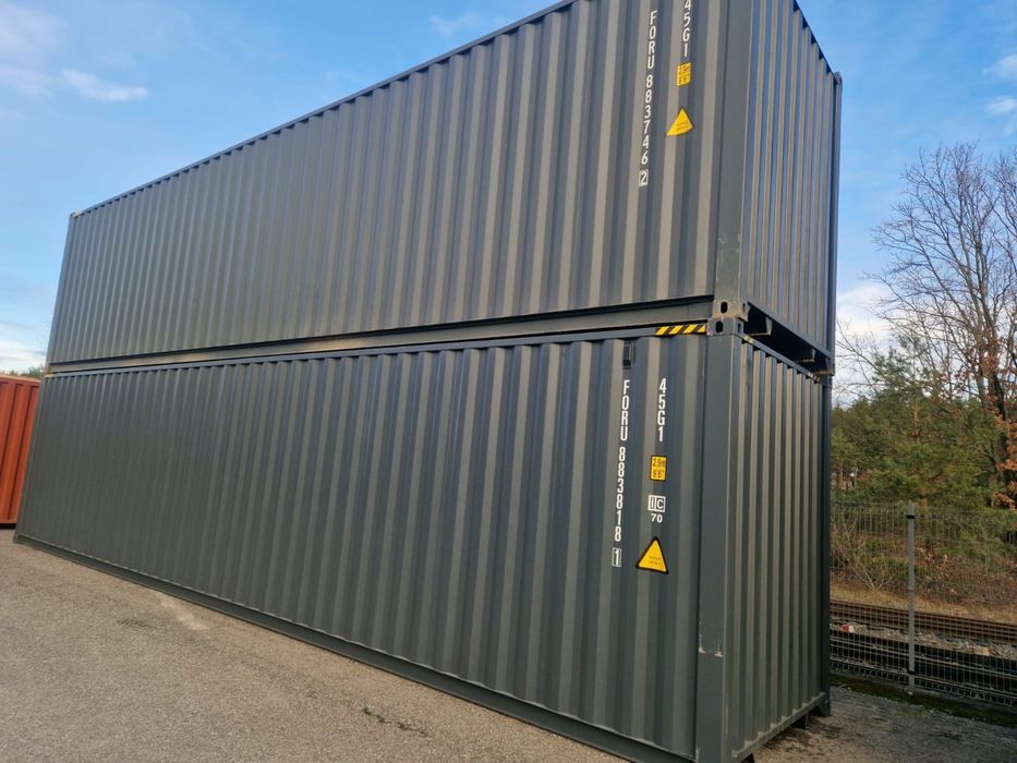 Kontener Morski magazyn garaż domek 20DV 40HC kontenery morskie wysoki