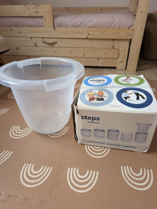 Wiaderko do kąpania noworodka Tummy tub +podstawka