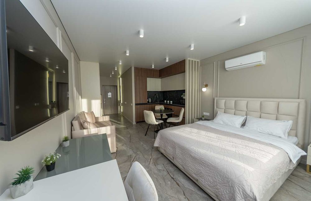 Генератор! Добова оренда люкс-студії, де Ваш комфорт - наш пріоритет!