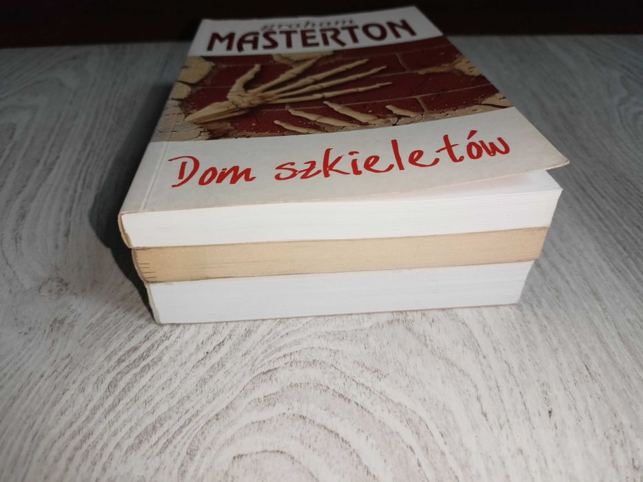 3x Graham Masterton Bonnie Winter + Błyskawica + Dom szkieletów