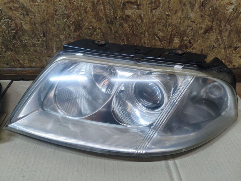 Передні фари Volkswagen Passat B5 + Фольксваген Пасат Б5 + 2000—2005 рестайл